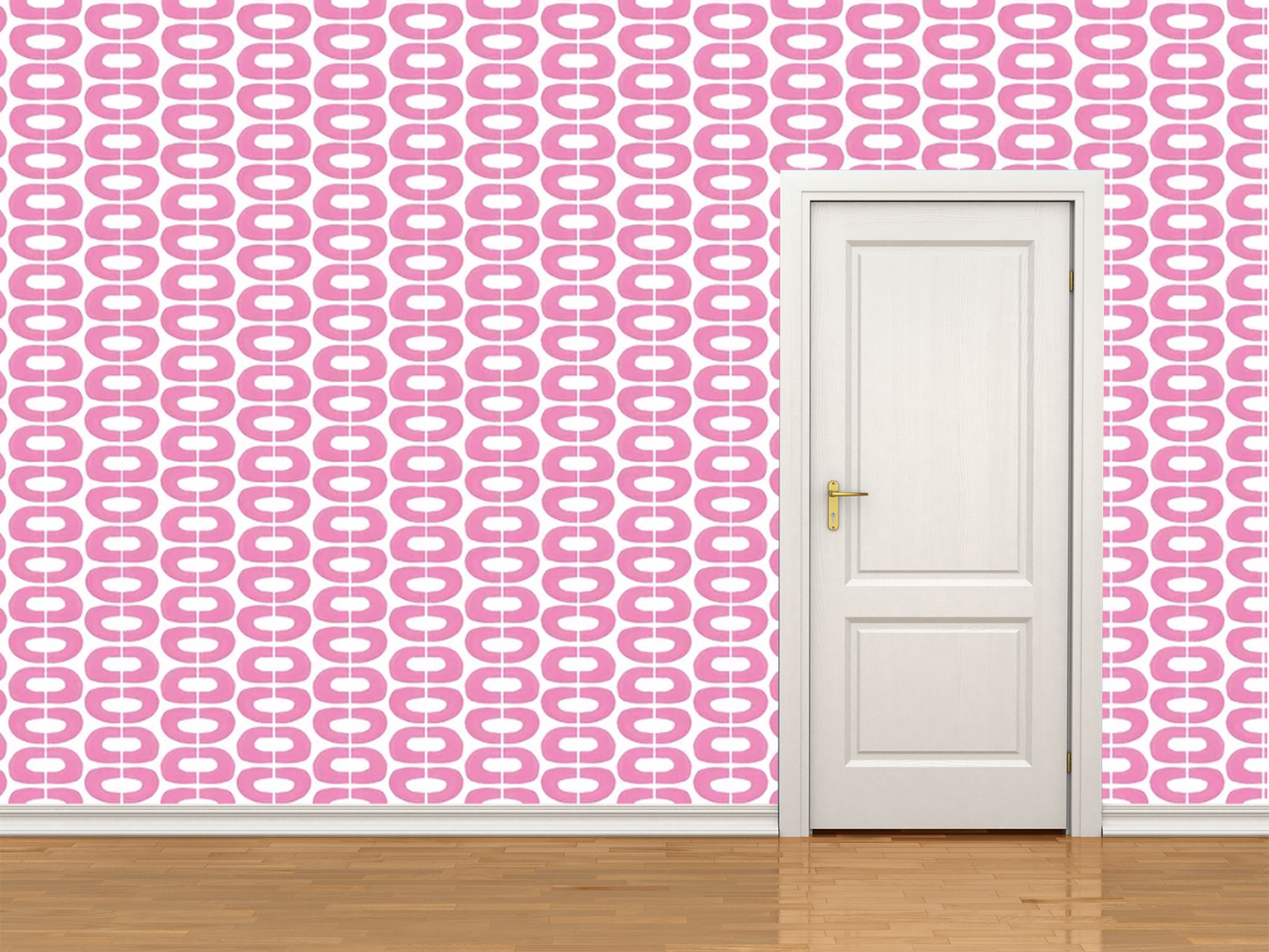 Continental Botanica Australia Geometric Stripe Pink