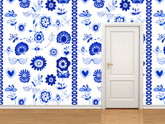 Continental Botanica Northern Europe Geometric Stripe