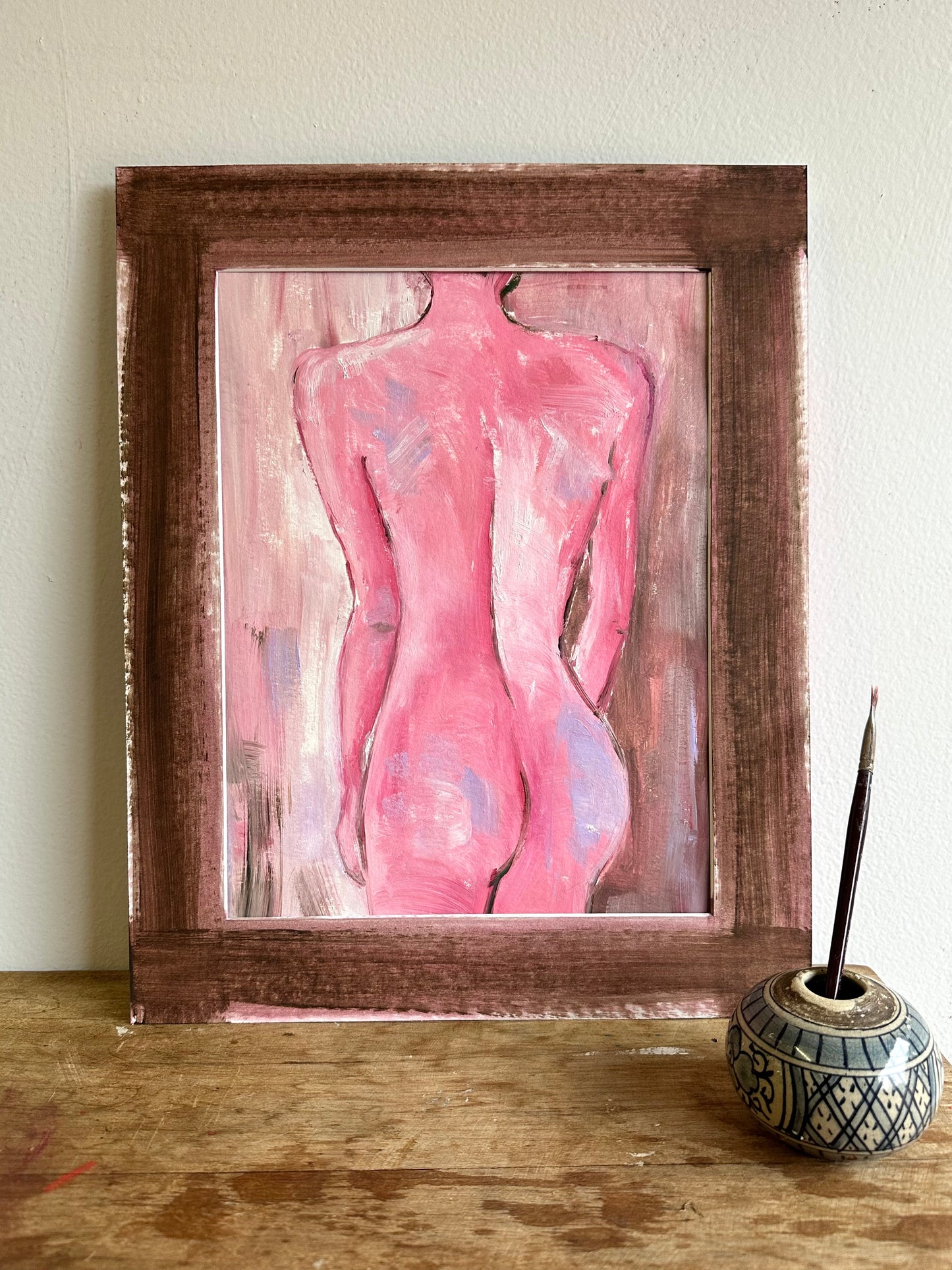 Nude study in Pink #1