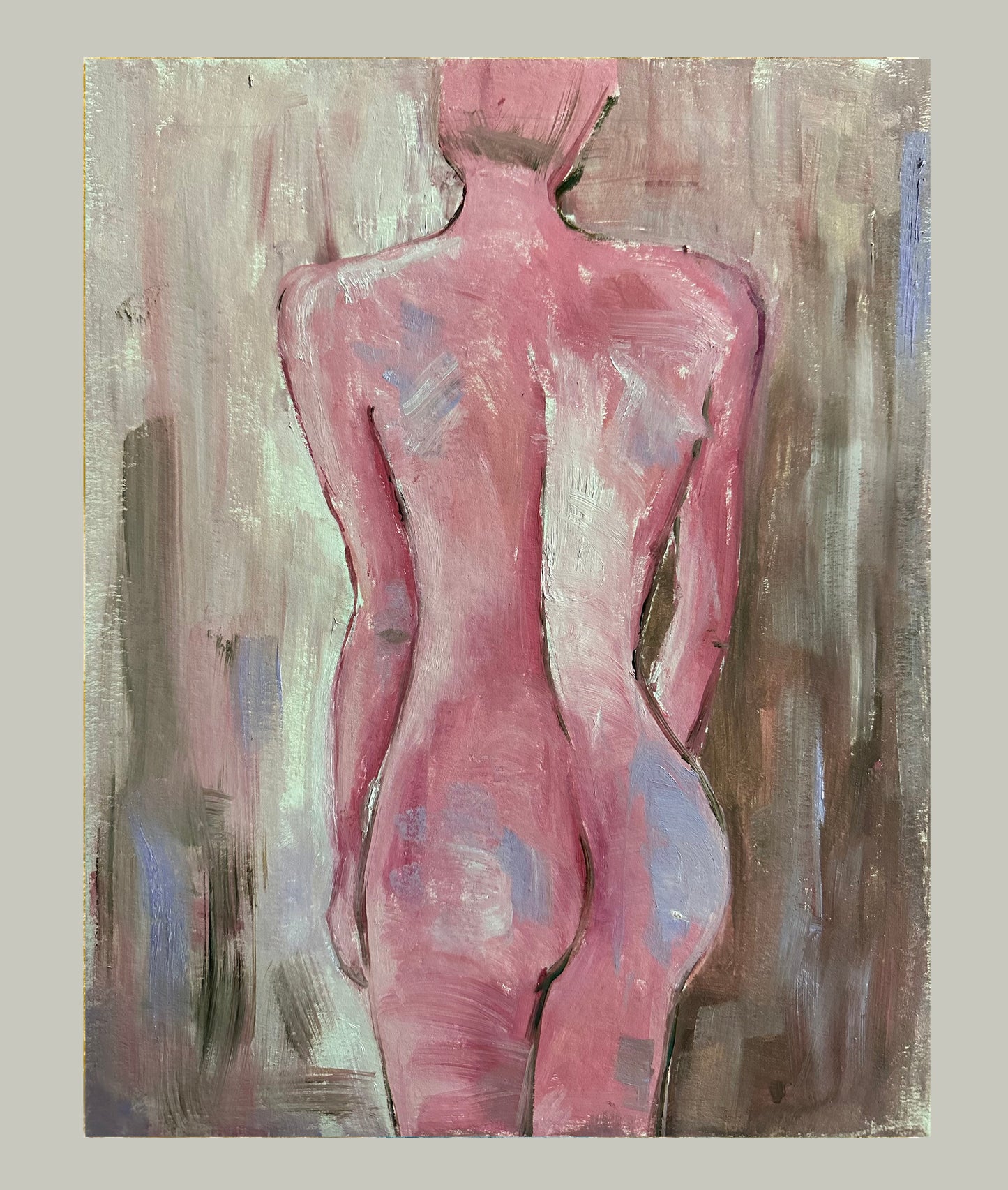 Nude study in Pink #1