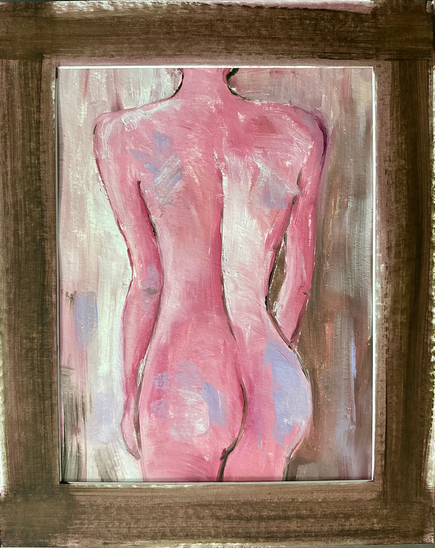 Nude study in Pink #1
