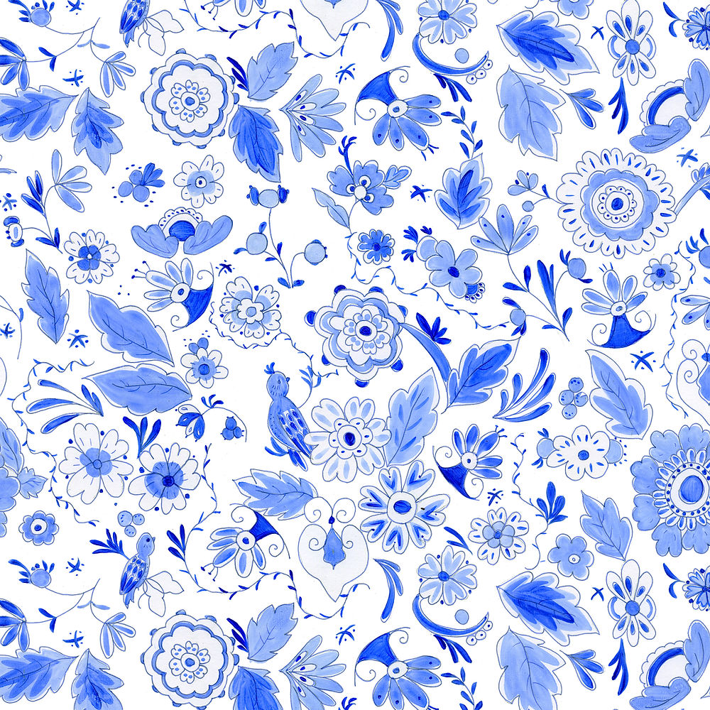 Blue Botanical