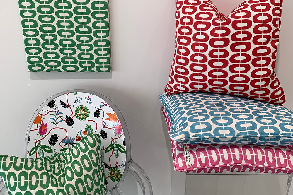 Australia Geometric Red