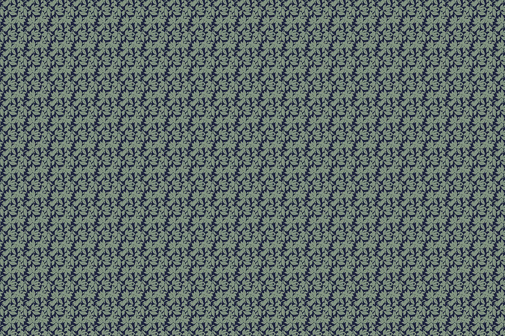 Magnolia Mini Navy and Green