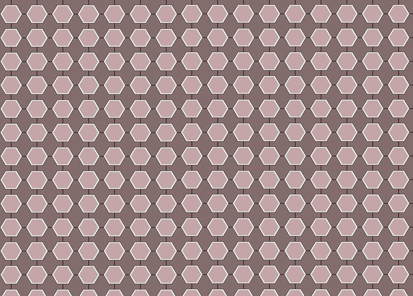 Magnolia Geometric Pink and Plum