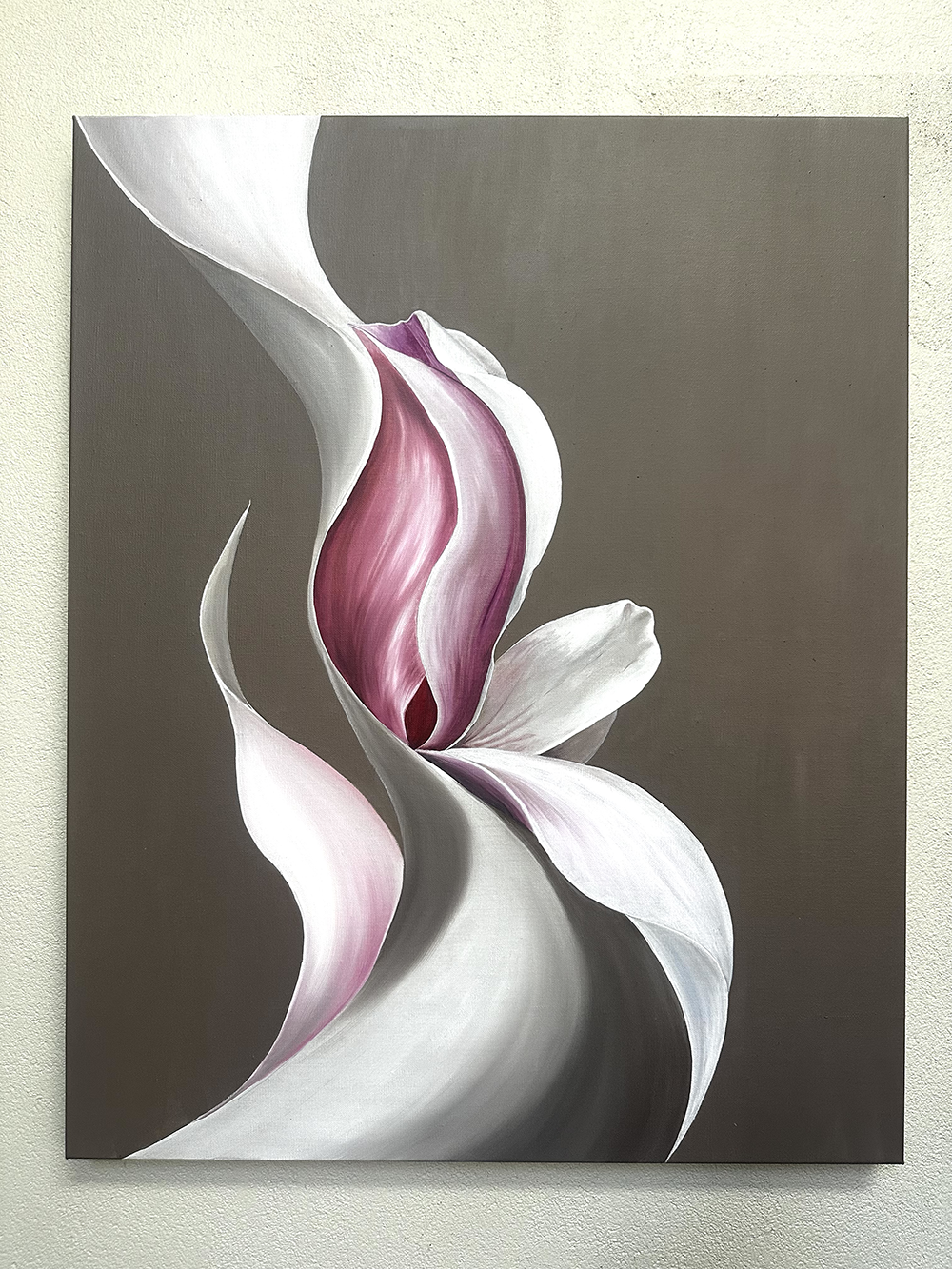 Pink Abstract Magnolia
