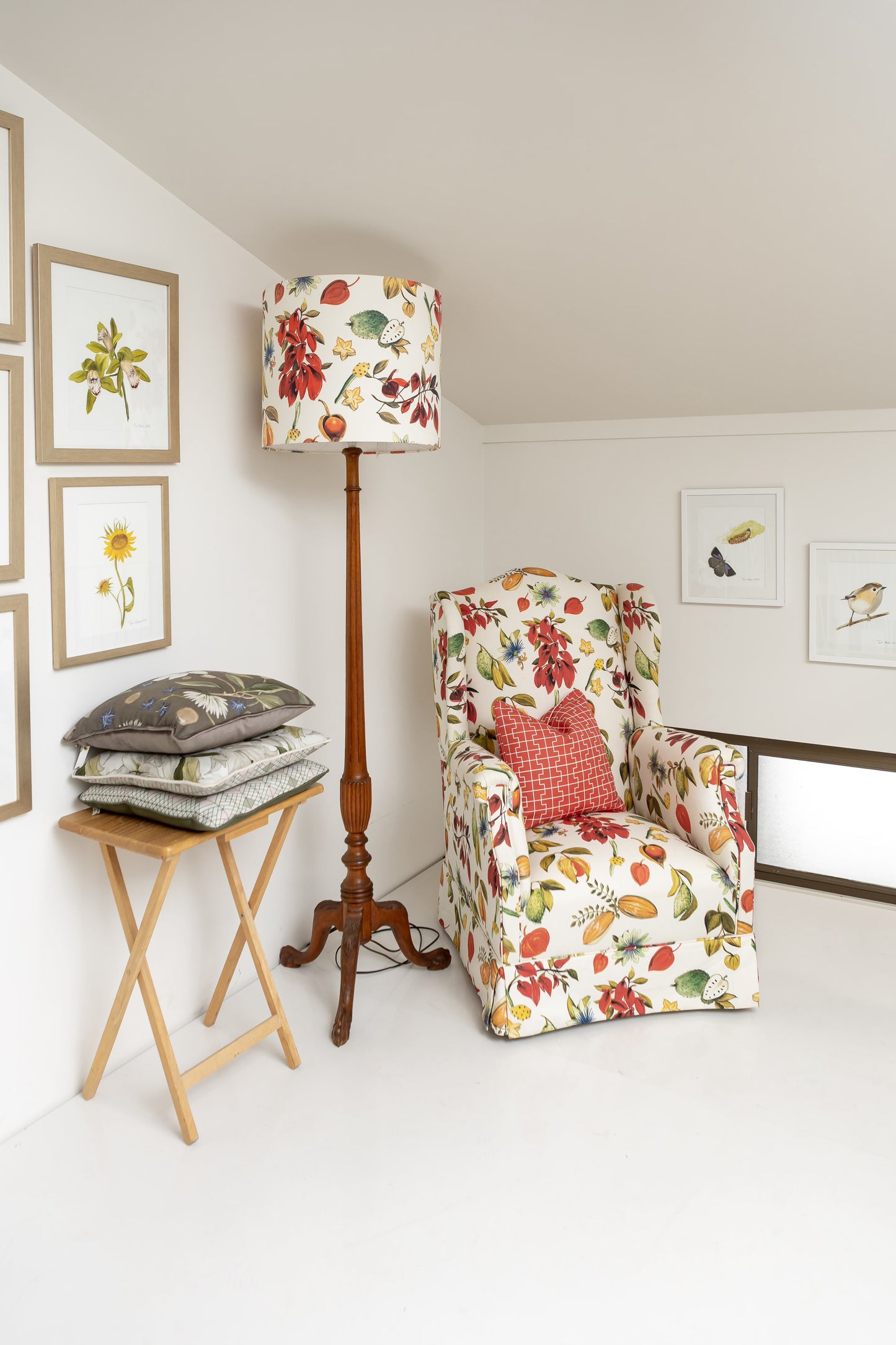South America Wingback Chair Star Fruit Botanical